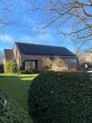 Installation photovoltaïque de 15600 Wc sur tuiles à Remicourt