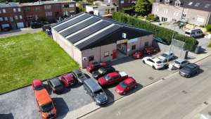 Installation photovoltaïque sur la carrosserie WILLE dans le zoning de Grâce-Hollogne